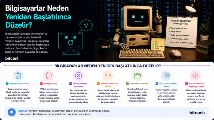 Bilgisayarlar Neden Yeniden Başlatılınca Düzelir?